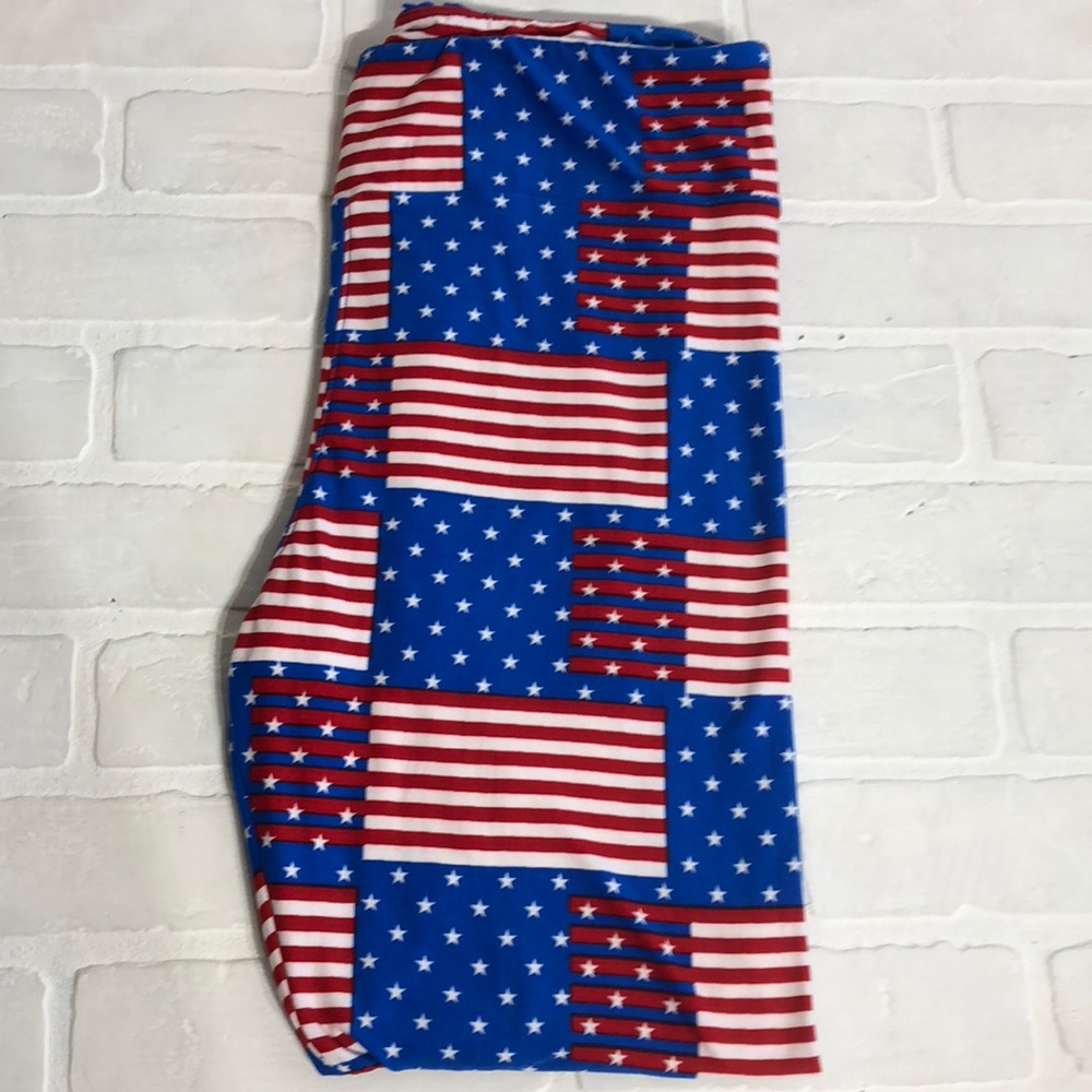 Lularoe flag leggings